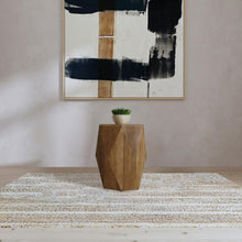 Load image into Gallery viewer, Zalika - Hexagonal Solid Mango Wood Table