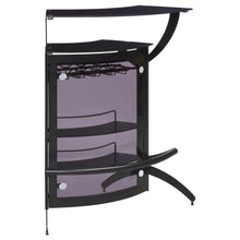 Load image into Gallery viewer, Dallas - 2-Shelf Curved Freestanding Home Bar Cabinet