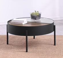 Load image into Gallery viewer, Ozella - Round Table With Hidden Storage Sandy