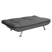 Load image into Gallery viewer, Julian - Upholstered Tufted Convertible Sofa Bed - Gray