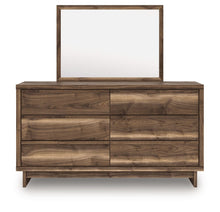 Load image into Gallery viewer, Chirason - Brown - Six Drawer Dresser And Mirror