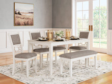 Load image into Gallery viewer, Erinberg - Antique White - Dining Room Table Set (Set of 6)