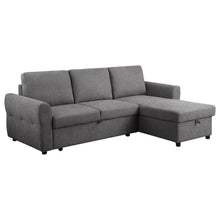Load image into Gallery viewer, Samantha - Upholstered Storage Sleeper Sectional Sofa