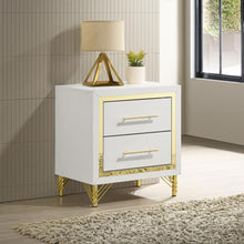 Load image into Gallery viewer, Lucia - 2-Drawer Nightstand - White