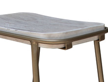 Load image into Gallery viewer, Sahara - Stool - Light Cream / Golden
