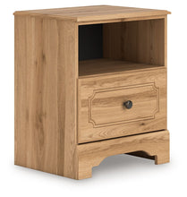 Load image into Gallery viewer, Aleaport - Warm Brown - One Drawer Night Stand