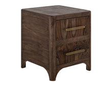 Load image into Gallery viewer, Praga - 2-Drawer Nightstand - Almond / Barrel Brown