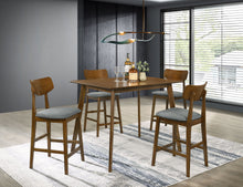 Load image into Gallery viewer, Robbie - 5 Piece Counter Height Dining Set - Walnut