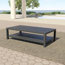 Load image into Gallery viewer, Bungalow - Patio Coffee Table - Dark Gray