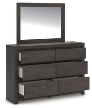 Load image into Gallery viewer, Fraluna - Charcoal - Dresser And Mirror