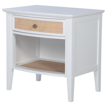 Load image into Gallery viewer, Bexhill - 1-Drawer Nightstand Bedside Table - White