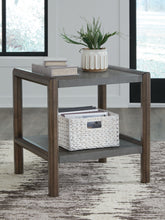 Load image into Gallery viewer, Kallenny - Brown / Gray - Rectangular End Table
