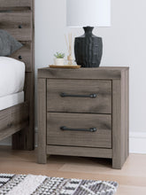 Load image into Gallery viewer, Graystorm - Brown Gray - Two Drawer Night Stand