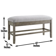 Load image into Gallery viewer, Grayson - Counter Height Set - Driftwood Base