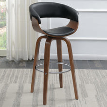 Load image into Gallery viewer, Zion - Upholstered Swivel Bar Stool