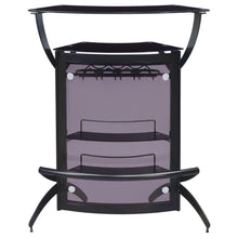 Load image into Gallery viewer, Dallas - 2-Shelf Curved Freestanding Home Bar Cabinet