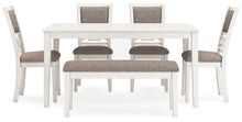 Load image into Gallery viewer, Erinberg - Antique White - Dining Room Table Set (Set of 6)