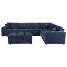 Load image into Gallery viewer, Atlantic - Upholstered Modular Sectional Sofa With Ottoman