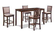 Load image into Gallery viewer, Amy - 60" Counter Table & Chairs With Storage