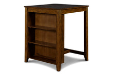 Load image into Gallery viewer, Gia - Counter Table With 2 Chairs & Storage Shelf - Brown
