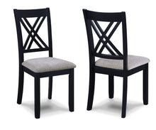 Load image into Gallery viewer, Eloise - 7 Piece Dinette Set - Charcoal / Gray