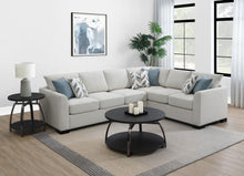 Load image into Gallery viewer, Ashford - Chenille Upholstered Sleeper Sectional Sofa - Greige