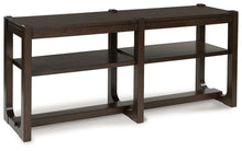 Load image into Gallery viewer, Breckington - Dark Brown - Sofa Table