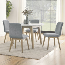 Load image into Gallery viewer, Vida - Round 5 Piece Dining Set - Light Brown