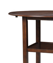 Load image into Gallery viewer, Gia - 3 Piece Dining Set (Counter Drop Leaf Table & 2 Chairs) - Cherry - Fabric