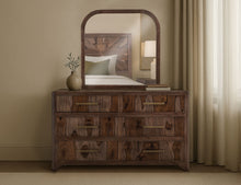 Load image into Gallery viewer, Praga - 6-Drawer Dresser - Almond / Barrel Brown