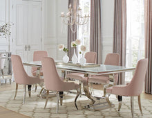 Load image into Gallery viewer, Antoine - Rectangle Glass Top Dining Table Set