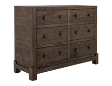 Load image into Gallery viewer, Dark Atenas - 6-Drawer Dresser - Brown