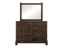 Load image into Gallery viewer, Dark Atenas - 6-Drawer Dresser - Brown