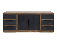 Load image into Gallery viewer, Tuxedo - Console - Satin Black / Brown
