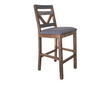 Load image into Gallery viewer, Loft Brown - Barstool (Set of 2) - Two Tone Gray / Brown