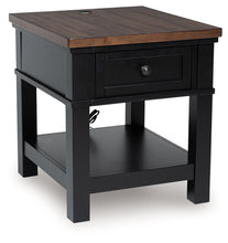 Load image into Gallery viewer, Wildenauer - Brown / Black - Rectangular End Table