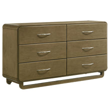 Load image into Gallery viewer, Amsbury - 6-Drawer Dresser Cabinet - Nutmeg