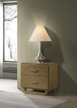 Load image into Gallery viewer, Amsbury - 2-Drawer Nightstand Bedside Table - Nutmeg