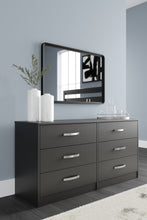 Load image into Gallery viewer, Finch - Black - Six Drawer Dresser - 29'' Height