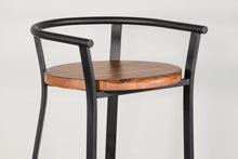 Load image into Gallery viewer, Metroflex - Barstool With Wood Seat