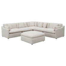 Load image into Gallery viewer, Hobson - Upholstered Modular Sectional Sofa With Ottoman