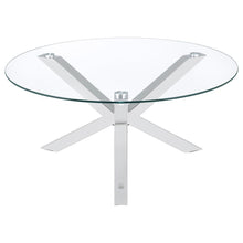 Load image into Gallery viewer, Kenzie - Round Tempered Glass Top Table