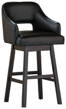 Load image into Gallery viewer, Tallenger - Upholstered Swivel Barstool (Set of 2)