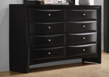 Load image into Gallery viewer, Briana - 8-Drawer Dresser - Black
