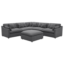Load image into Gallery viewer, Hobson - Upholstered Modular Sectional Sofa With Ottoman
