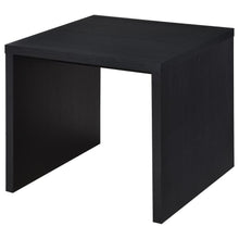 Load image into Gallery viewer, Knapp - Engineered Wood Square Side End Table - Black