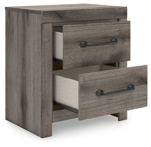 Load image into Gallery viewer, Graystorm - Brown Gray - Two Drawer Night Stand