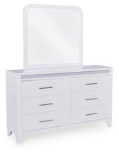 Load image into Gallery viewer, Jarlee - White - Dresser And Mirror