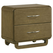 Load image into Gallery viewer, Amsbury - 2-Drawer Nightstand Bedside Table - Nutmeg