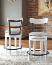 Load image into Gallery viewer, Valebeck - Full Back Swivel Stool